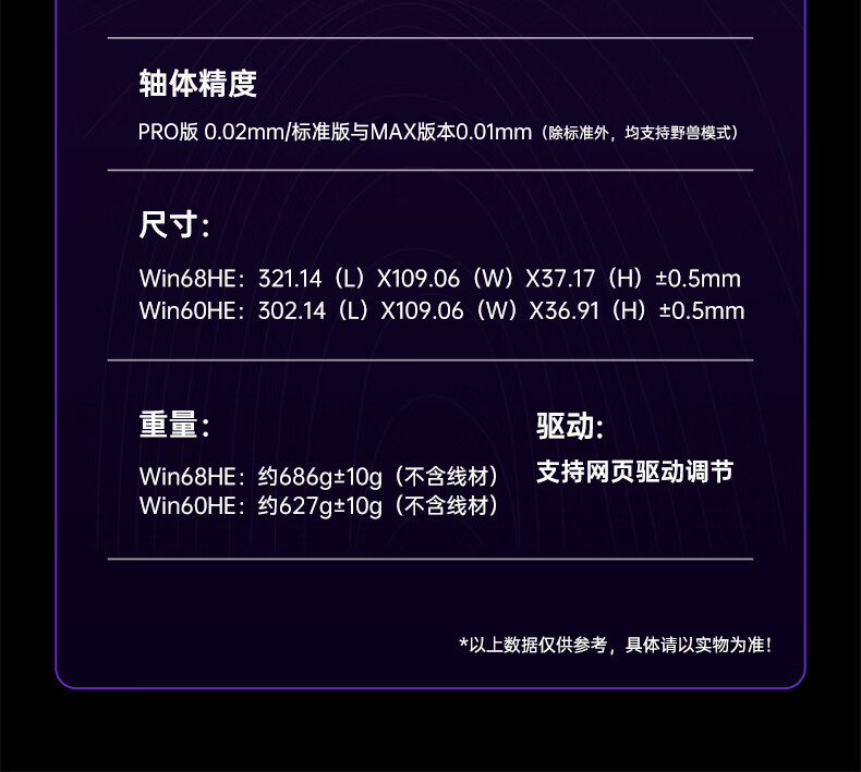 狼蛛WIN 60HE